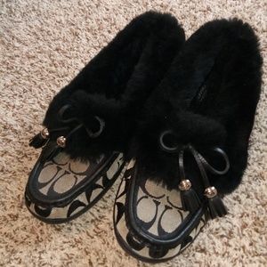 Coach slippers